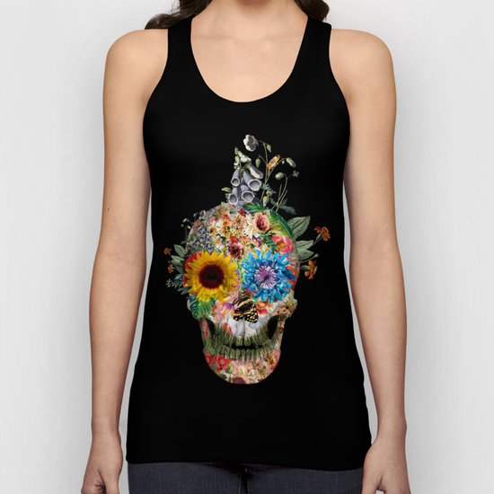 Skull - Punks Not Dead II Unisex Tank Top