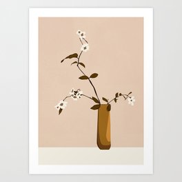 Flowers in the Vase Art Print
