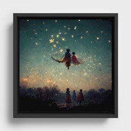 Learning to Fly Framed Canvas