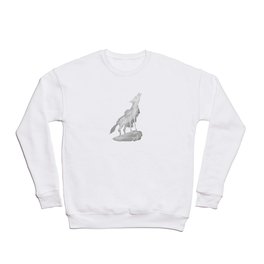 White Wolf Crewneck Sweatshirt