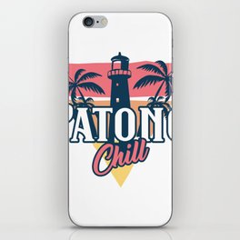 Patong chill iPhone Skin