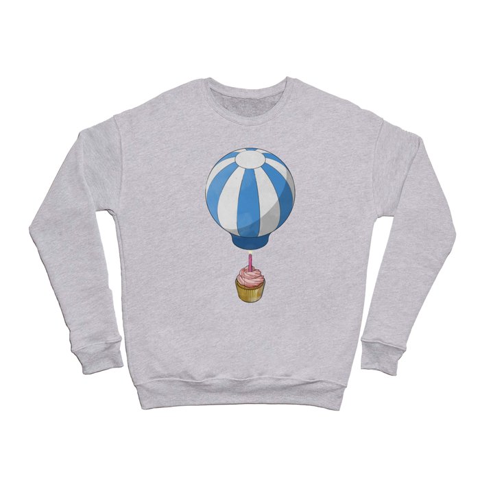 Flying Cupcake Crewneck Sweatshirt