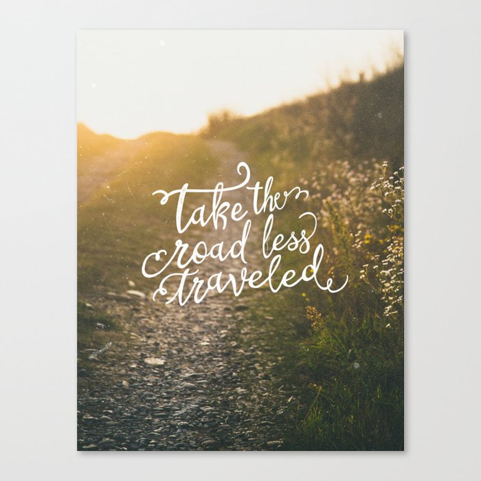 The Road Canvas Print