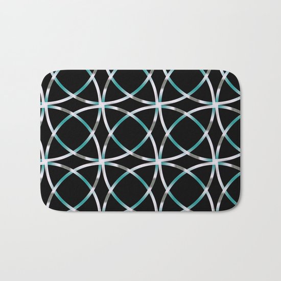 Intersecting Rings Fractal in TPGY Bath Mat