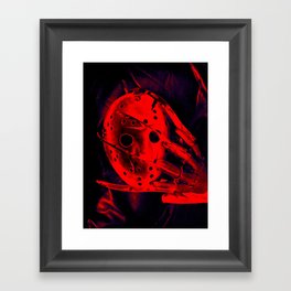 Freddy Vs. Jason Framed Art Print