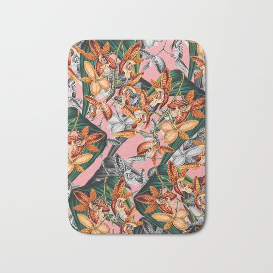 FLORAL PATTERN-07 Bath Mat