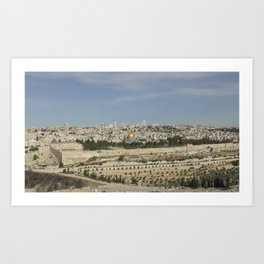 Jerusalem Art Print