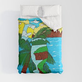 Cocktail Island Comforter