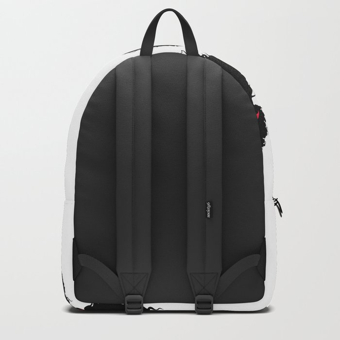 Afro puff backpack discount