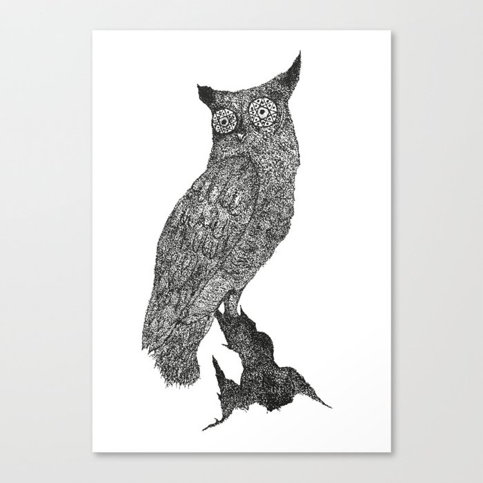 OWL. Canvas Print