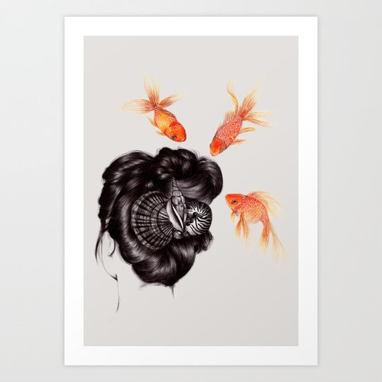 Hair Sequel IV Art Print