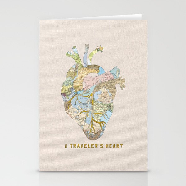 A Traveler's Heart Stationery Cards