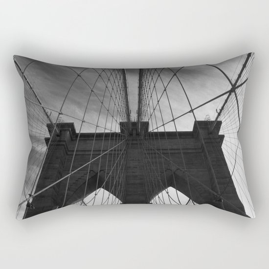 Brooklyn Bridge Rectangular Pillow