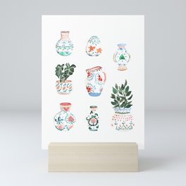 Pots Mini Art Print
