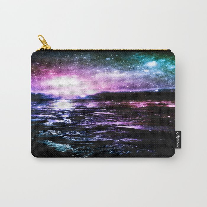 Mystic Waters Cool Tone Ombre Carry-All Pouch