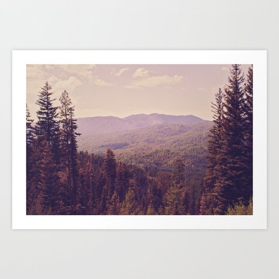 The View Art Print