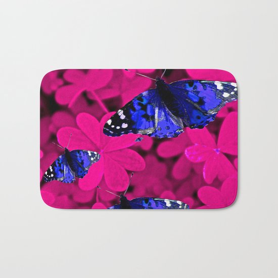 Butterfly Bath Mat