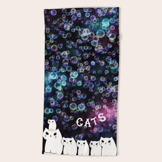 cats-426 Beach Towel