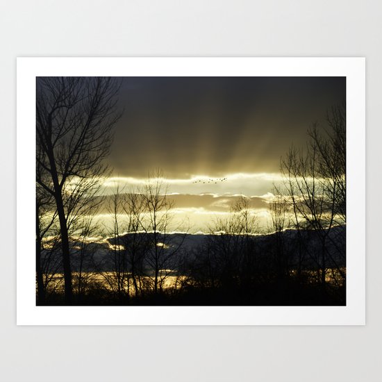 Journey On Art Print