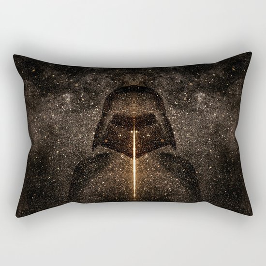 Force of light through the dark side Rectangular Pillow