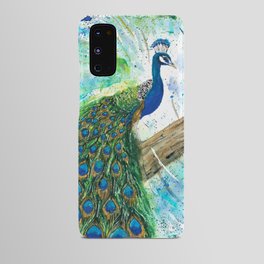 Pretty Peacock Android Case