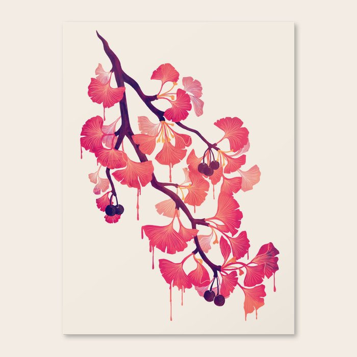 O Ginkgo Canvas Print by littleclyde Society6