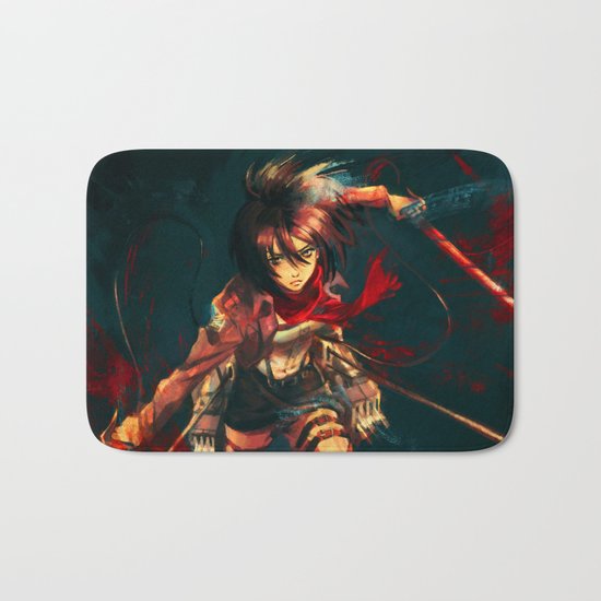 Worth a Hundred Soldiers Bath Mat