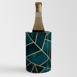 Deep Teal Stone Wine Chiller