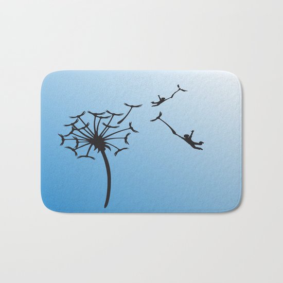 Dandelion Children Bath Mat