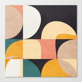 modern shapes 8 Canvas Print