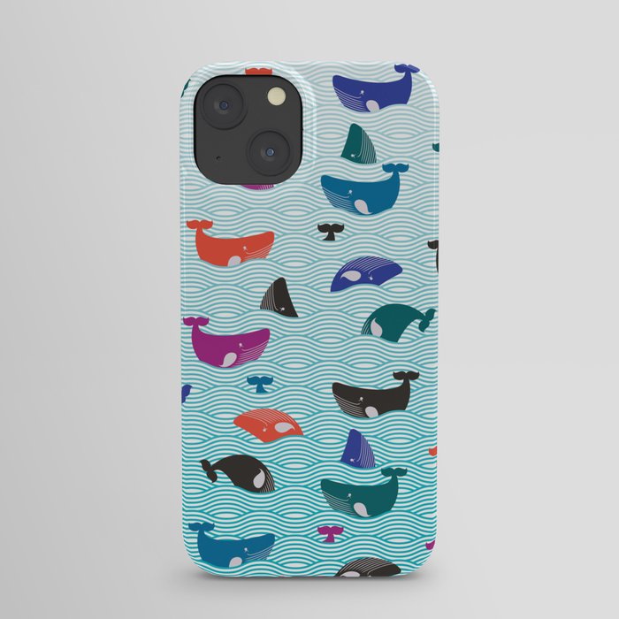 Whale Yes! Waves iPhone Case