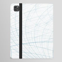 ABSTRACT SPACE TIME CONTINUUM. iPad Folio Case