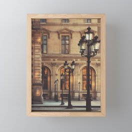 Paris lights Framed Mini Art Print