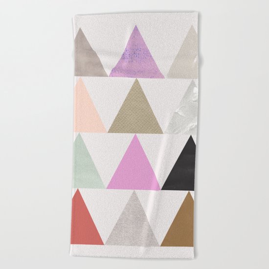 colour + pattern 25 Beach Towel