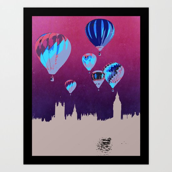 Sky of London Art Print