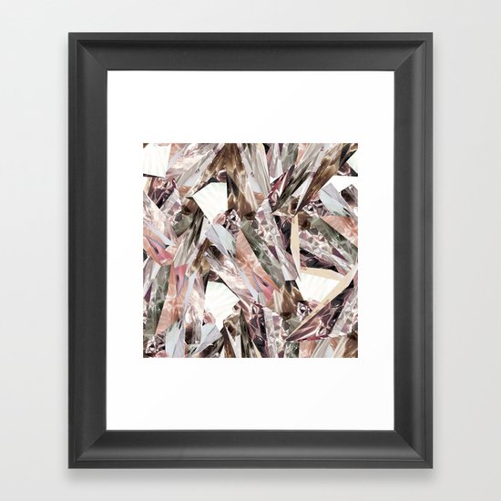 Arnsdorf SS11 Crystal Pattern Framed Art Print