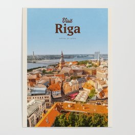 Visit Riga Poster