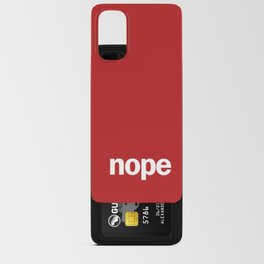 nope Android Card Case
