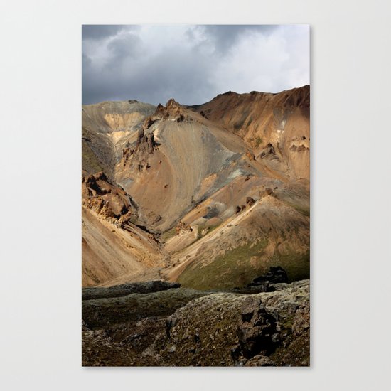 Mountains of Iceland Canvas Print