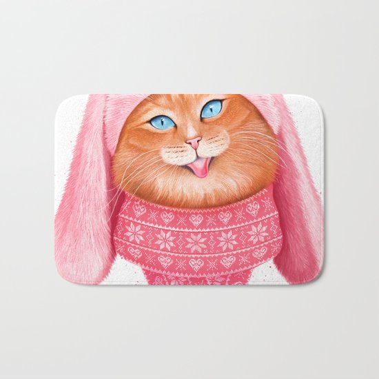 Cat meow Bath Mat