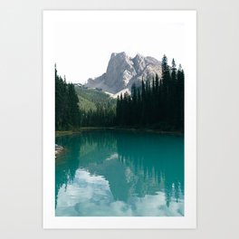 Emerald Lake II Art Print