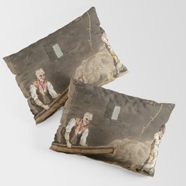 19th century in Yorkshire life Pillow Sham