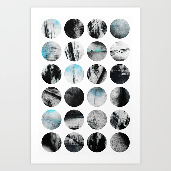 Circle Poetry / 1 Art Print