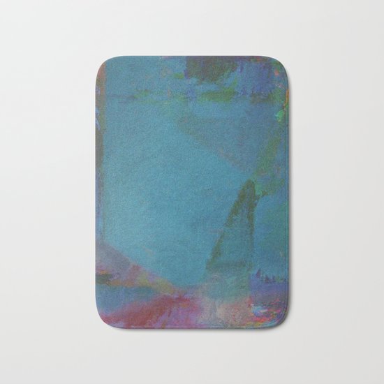 Sailing in Storm Bath Mat