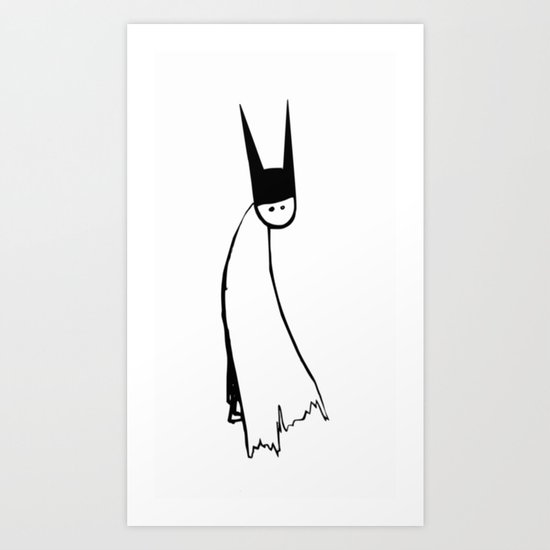 BatBoy 3 Art Print