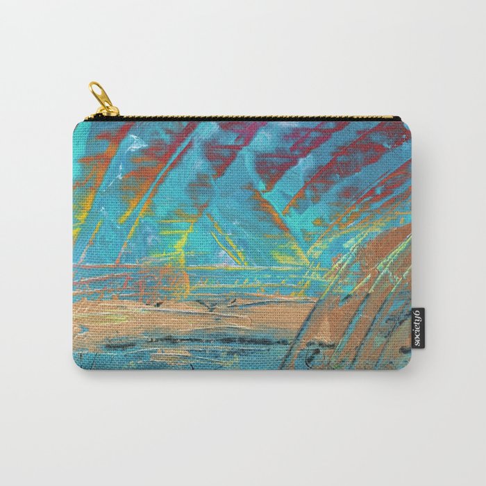 Abstract Sunset Carry-All Pouch