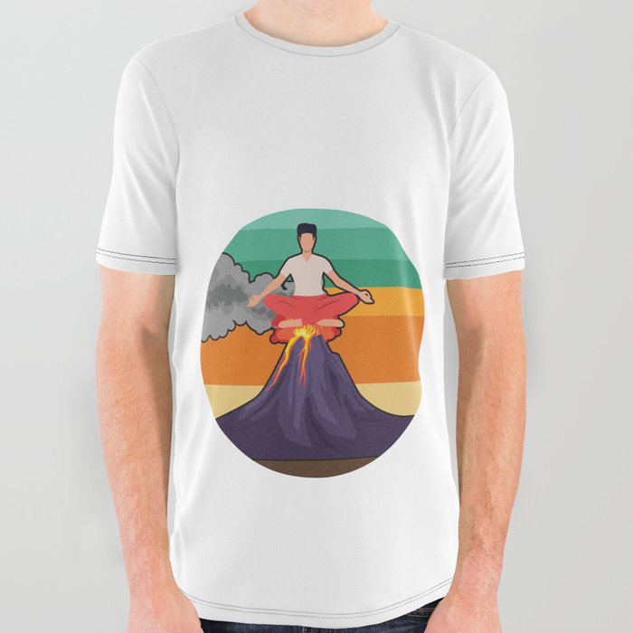 Yoga graphic outlet tees