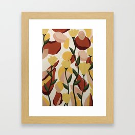 Autumn Abstract Framed Art Print