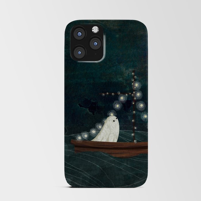 Ghost Boat Ride iPhone Card Case