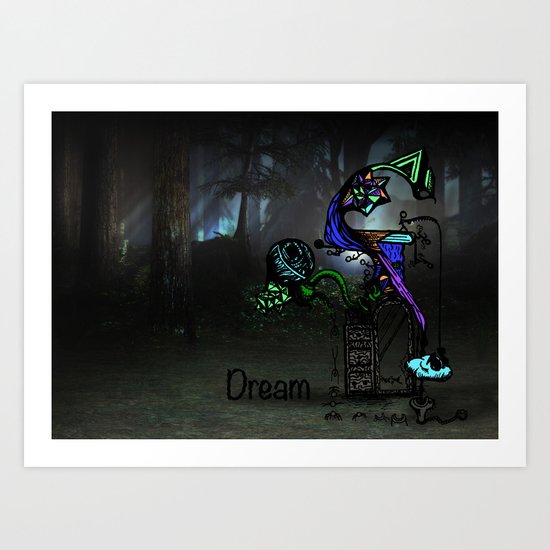 Dream. Art Print